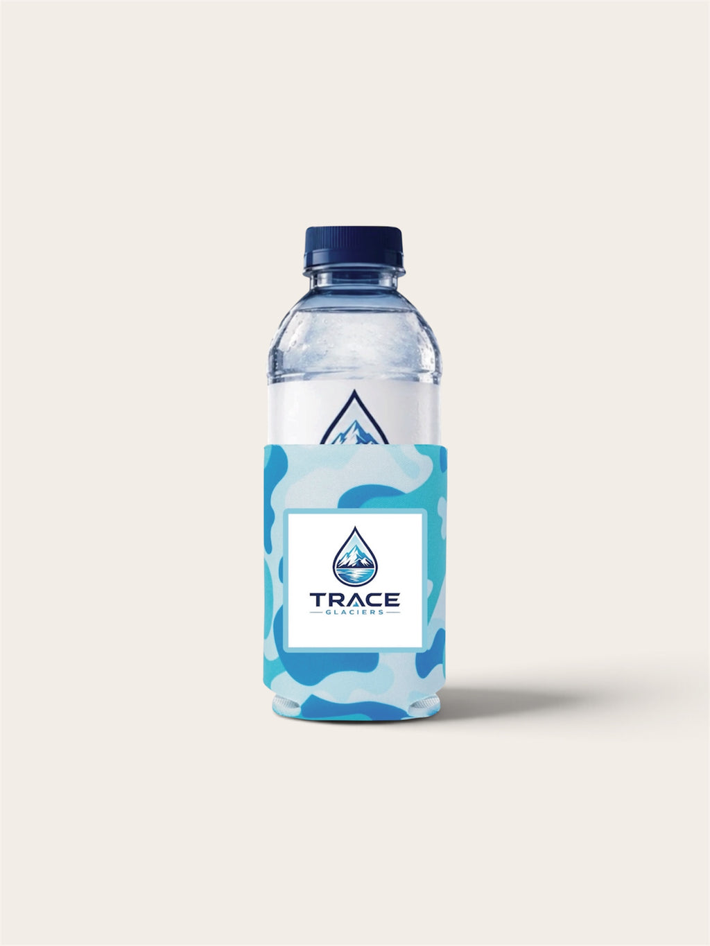 Trace Glaciers Insulated Water Bottle Sleeve + 16.9oz Water Bottle